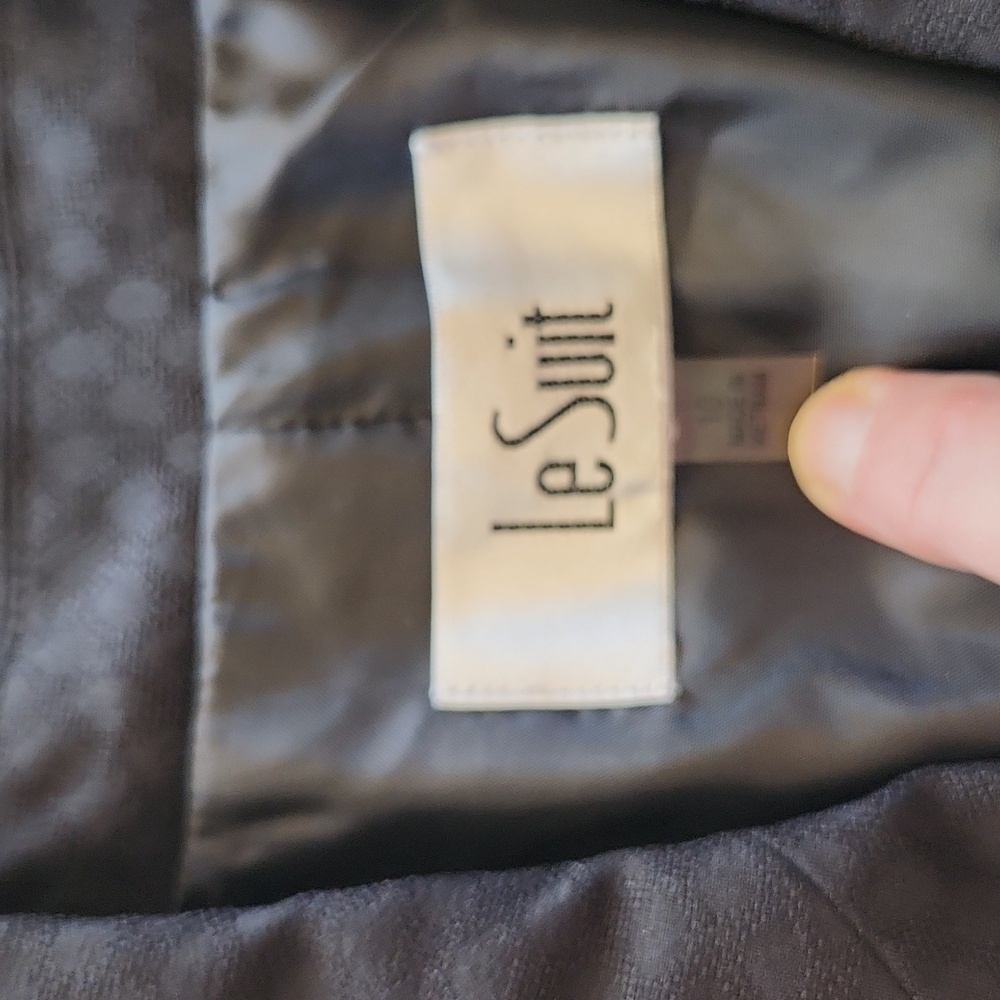 NWT Le Suit Black Skirt Suit - Picture 3 of 8